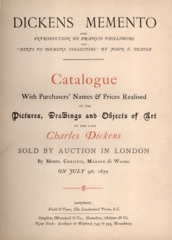 Dickens Memento 